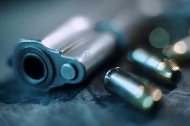 Gun and bullets