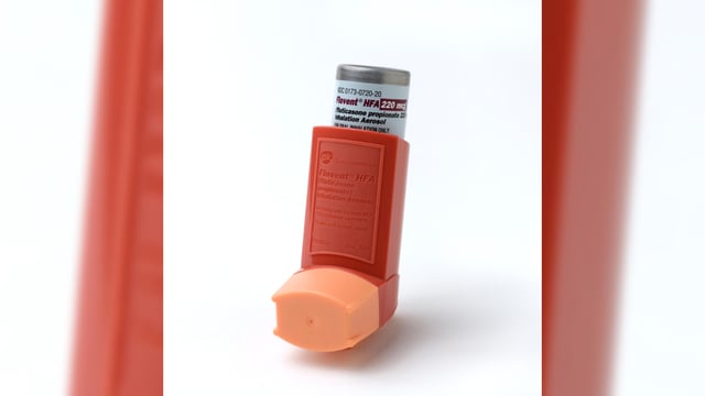 Flovent inhaler, Fluticasone propionate, treatment for asthma, and other pulmonary disorders