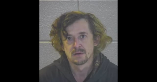 This YouTube screen shot shows the mug shot of Zackary Jones, who stands accused of a number of crimes in both North Carolina and Kentucky. (WTVQ / YouTube Screen Shot)