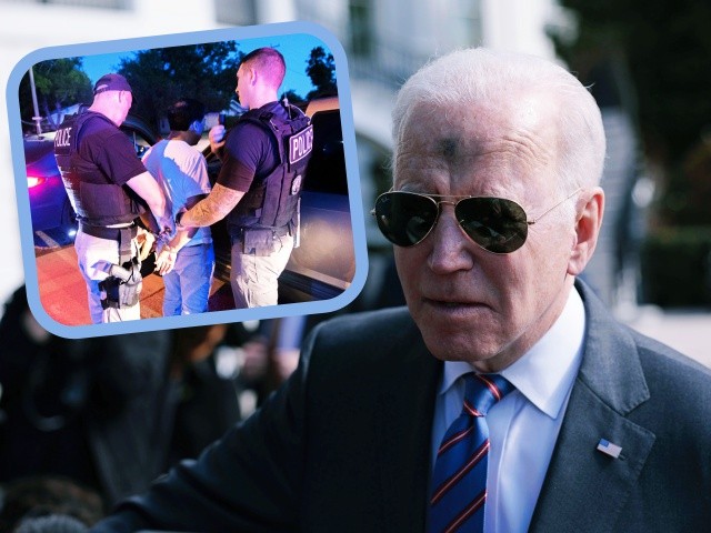 WASHINGTON, DC - MARCH 02: U.S. President Joe Biden, with ashes on his forehead in honor of Ash Wednesday, speaks to reporters before boarding Marine One with First Lady Jill Biden on the South Lawn of the White House on March 02, 2022 in Washington, DC. The Bidens are spending the day in Superior, Wisconsin, with cabinet members where they will give remarks on the bipartisan infrastructure legislation. (Photo by Anna Moneymaker/Getty Images)