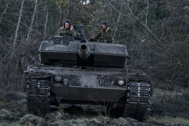 Ukrainian tank