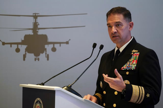 U.S. Navy Vice Adm. Brad Cooper