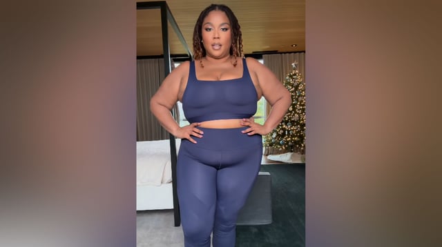 Lizzo shows off her weight loss in a new Instagram video.