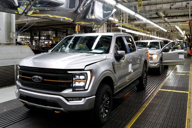 Ford is recalling 112,000 F-150 models.