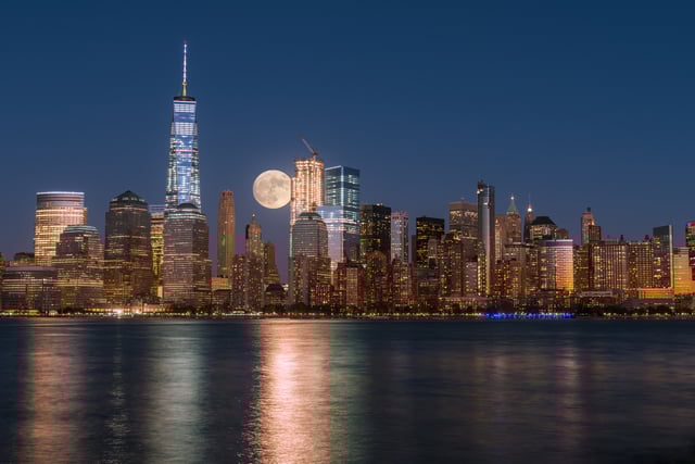 New York city harbour