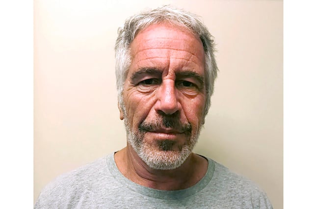 This photo provided by the New York State Sex Offender Registry shows Jeffrey Epstein on March 28, 2017. 
