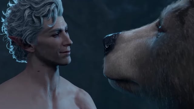 Baldur's Gate 3 screenshot - bear sex