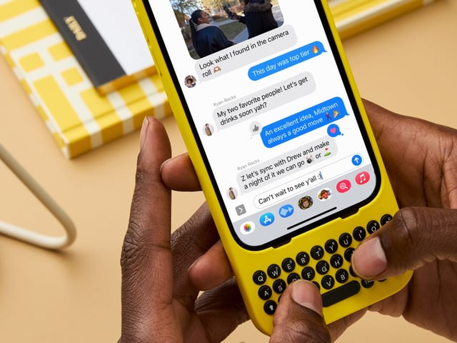 There's a keyboard for the iPhone now.