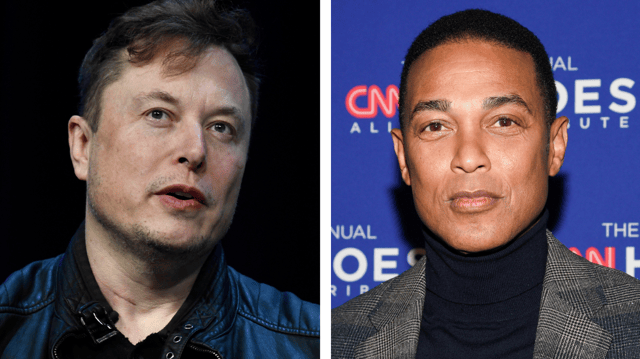 Twitter CEO Elon Musk (left) and former CNN host Don Lemon (right) (AP Photos/Susan Walsh, File/Evan Agostini/Invision)