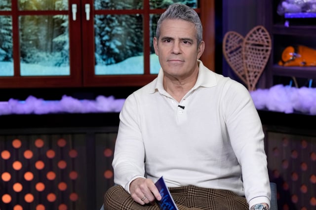 Andy Cohen on 'Watch What Happens Live'. 
