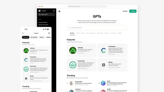 GPT Store online