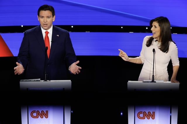 DeSantis and Haley