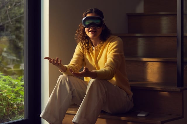 Apple's Vision Pro goes up for preorder next week and the company says people will need a Face ID iPhone or iPad to measure their heads before ordering.
