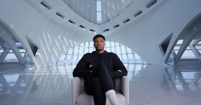 Giannis Antetokounmpo in the upcoming feature-length documentary "Giannis: The Marvelous Journey."