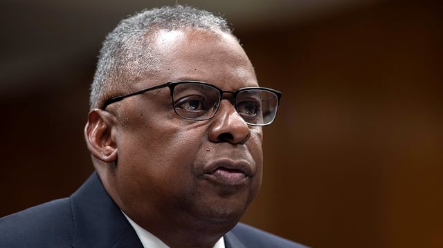 Secretary of Defense Lloyd Austin speaks during a Senate Subcommittee on Defense to discuss President Biden’s FY 2024 budget for the Department of Defense on Thursday, May 11, 2023.