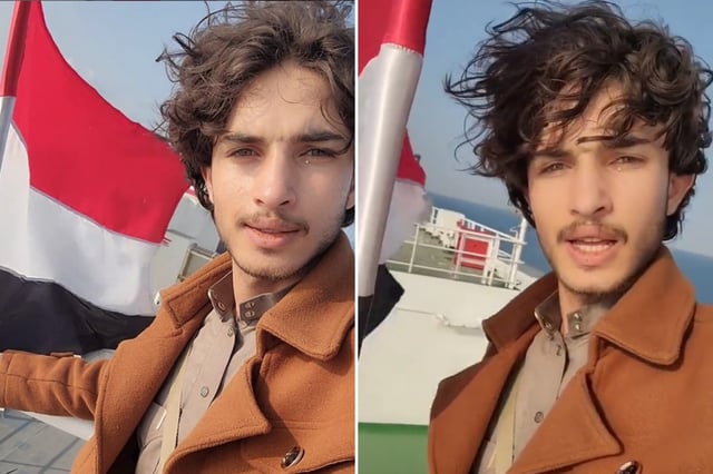 "Hot Houthi pirate" Rashid al-Haddad
