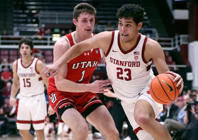 Brandon Angel and his Stanford teammates will face Washington State at 8 p.m. Thursday. (P12Net)