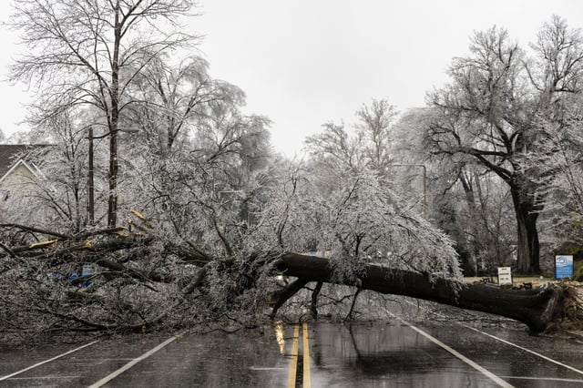 Oregon Ice Storm 2024