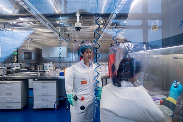 Shi Zhengli Does Research in Wuhan Lab