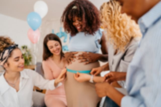 Baby Shower Five Women