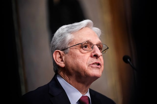 U.S. Attorney General Merrick Garland in Washington, DC. on Dec.  4, 2023. 
