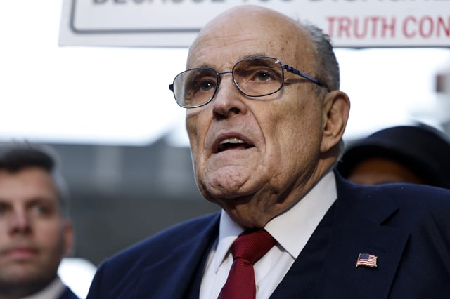Rudy Giuliani Filing Bankruptcy
