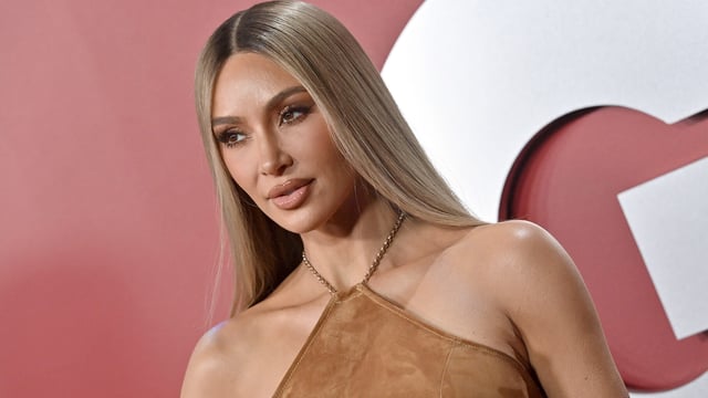 Kim Kardashian attends the 2023 GQ Men of the Year at Bar Marmont on November 16, 2023 in Los Angeles, California.