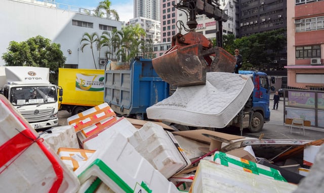 One of the aims of the scheme is to get people to cut down on the amount of rubbish they throw out. Photo: Eugene Lee