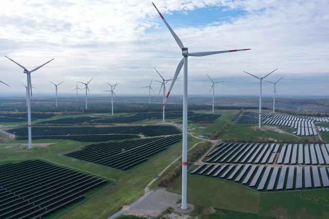 wind solar renewable energy electricity climate
