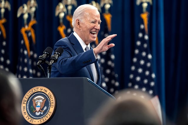 President Joe Biden speaks on his economic plan for the country in Raleigh, N.C., on Jan. 18, 2024.
