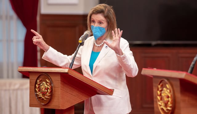 Beijing stopped cooperating with the US over the opioid crisis after the then House Speaker Nancy Pelosi visited Taiwan in 2022. Photo: Taiwan Presidential Palace/dpa