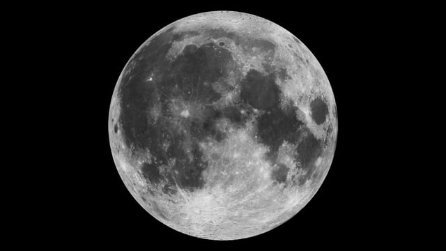 This composite image of the moon using Clementine data from 1994 is the view we are most likely to see when the moon is full. 

Credit: NASA

To learn about NASA's LRO project go to: http://www.nasa.gov/mission_pages/LRO/main/index.html

NASA Goddard Space Flight Center  contributes to NASAâs mission through four scientific endeavors: Earth Science, Heliophysics, Solar System Exploration, and Astrophysics. Goddard plays a leading role in NASAâs endeavors by providing compelling scientific knowledge to advance the Agencyâs mission.

Follow us on Twitter

Join us on Facebook
