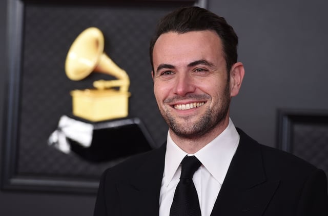 Ben Winston arrives at the 63rd annual Grammy Awards at the Los Angeles Convention Center on Sunday, March 14, 2021.