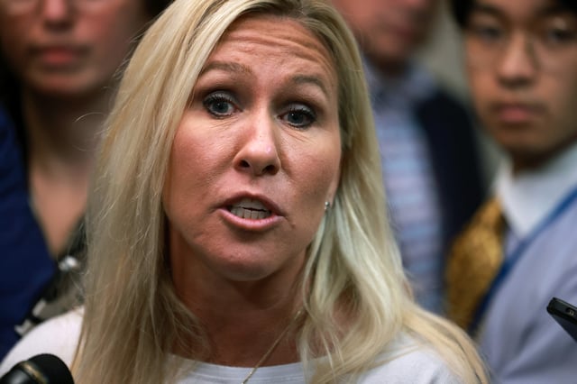 Marjorie Taylor Greene rages Biden social media
