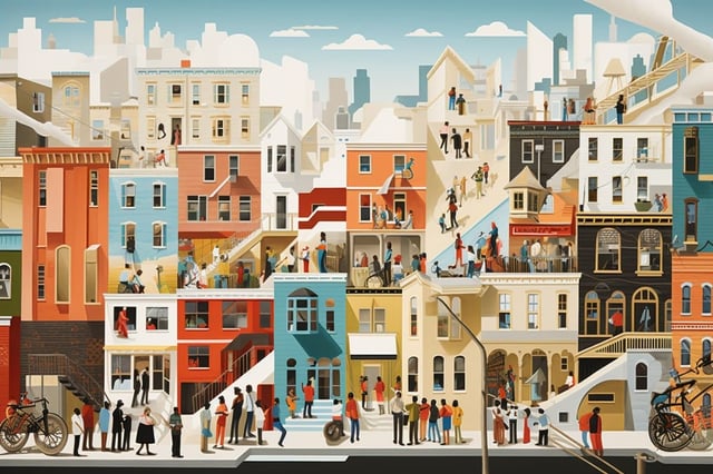The results suggest that there are structural reasons why cities help or deter people from becoming less racially biased. Credit: Neuroscience News