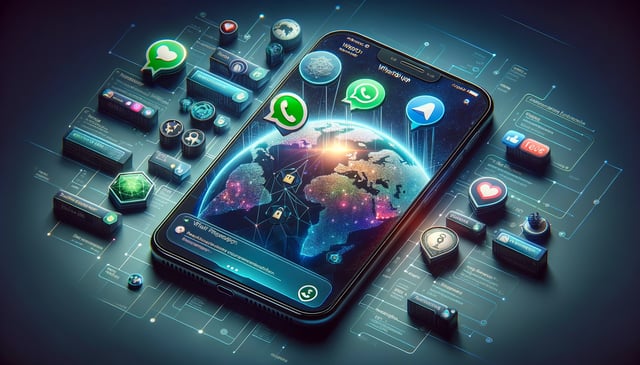 Uniting Communications: WhatsApp's Innovative Integration for Global Messaging Security and Privacy.