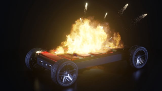 A battery that can put out its own fire: Scientists develop a novel design