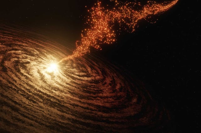 light flares composition