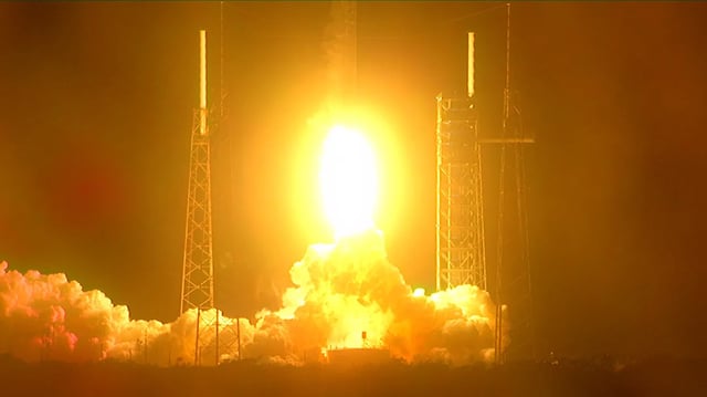 NASA’s Plankton, Aerosol, Climate, ocean Ecosystem (PACE) satellite launched aboard a SpaceX Falcon 9 rocket from Space Launch Complex 40 at Cape Canaveral Space Force Station in Florida.