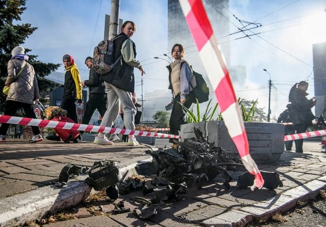 UKRAINE-CRISIS KYIV-BLASTS