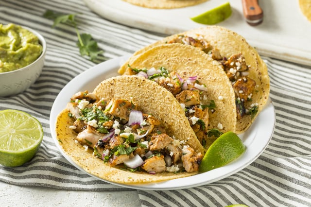 Chicken taco