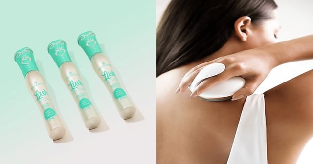 mascara and body polisher