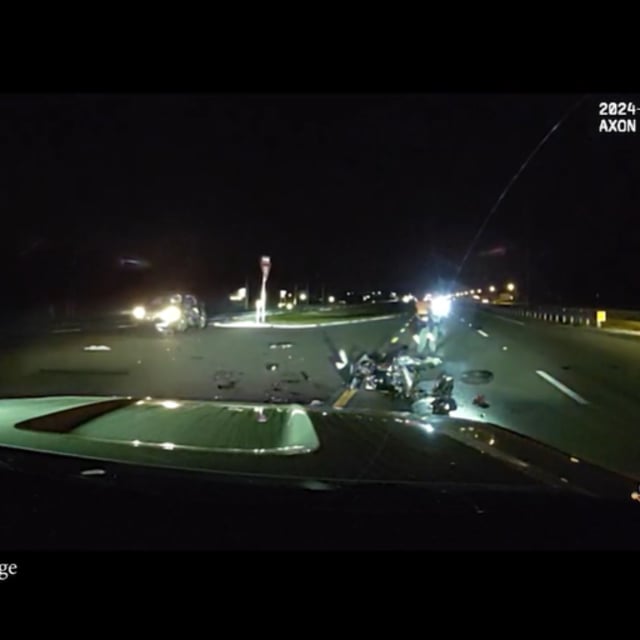 A Florida deputy saved the life of a 6-month-old baby, who was not breathing when the he pulled the infant out of the wreckage of a fatal accident. Authorities said a motorcyclist was traveling at an excess of 100 mph slammed into a vehicle the baby was riding in with her mother and a another child.