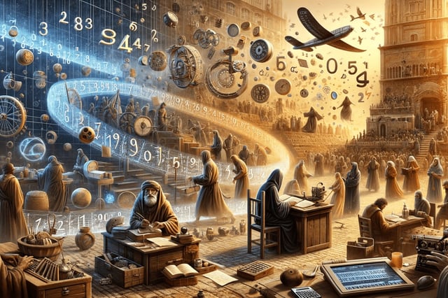 Dawn of an idea: The decimal point has stuck where other ways of splitting integers have not