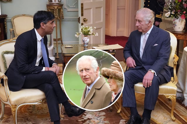 King Charles and Rishi Sunak