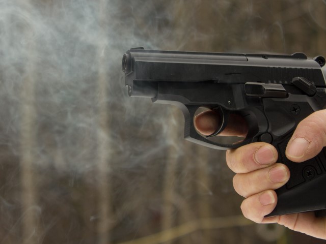 hand gun