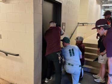 Wagner's Baseball Game vs. Texas A&M Was Delayed Because a Player Got Locked in the Bathroom