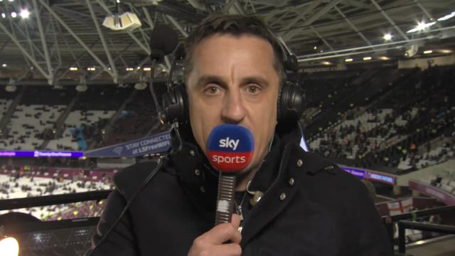 Neville addressed his "bottle job" remark 24 hours on