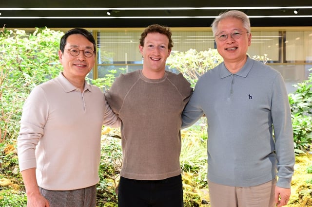 Meta CEO Mark Zuckerberg had a two-hour-long discussion with LG leadership