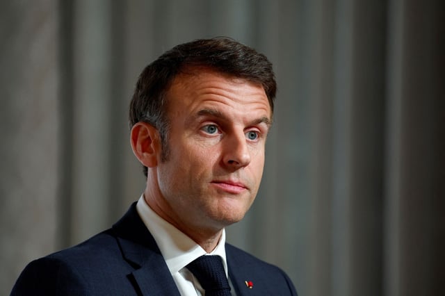 French President Emmanuel Macron had promised that “in 2024, women’s freedom to have an abortion will be irreversible.”